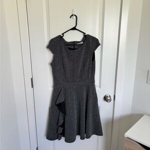 Jasambac Black Tweed Rainbow Dress
